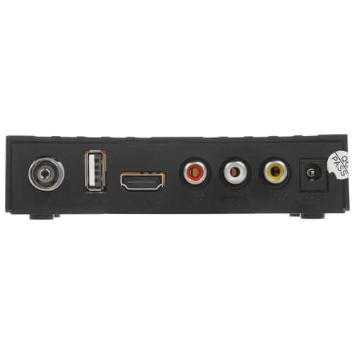 Купить Приставка для цифрового ТВ Hyundai H-DVB440 черный  4781798. Характеристики, отзывы и цены в Донецке
