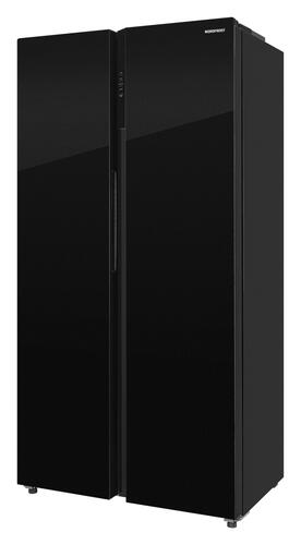 Купить Холодильник Side by Side   Nordfrost RFS 525DX NFGB черный  9069200. Характеристики, отзывы и цены в Донецке