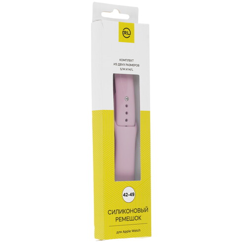 Купить Ремешок Red Line для Apple Watch 42/ 44/ 45mm сиреневый  5607995. Характеристики, отзывы и цены в Донецке