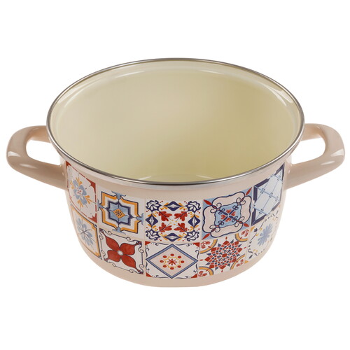 Купить Кастрюля METROT Порто 380878 1.9 л 16 см белый  9211034. Характеристики, отзывы и цены в Донецке