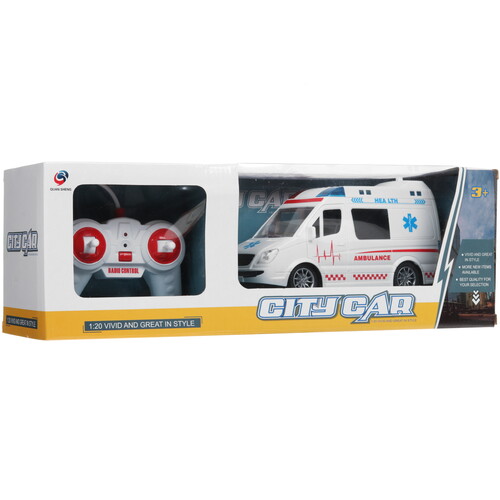 Купить Радиоуправляемая машина спецтехника Автоград «Скорая помощь»  5604077. Характеристики, отзывы и цены в Донецке