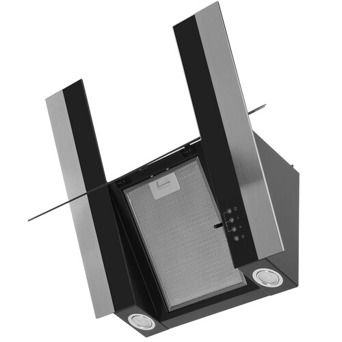 Купить Вытяжка наклонная Gefest ВО 3603 Д3А черный/серебристый, черный  7975969. Характеристики, отзывы и цены в Донецке