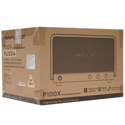 Купить Аудиосистема Edifier AirPulse P100X коричневый  5497752. Характеристики, отзывы и цены в Донецке