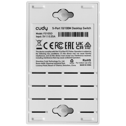 Купить Коммутатор Cudy FS105D 3.0  5618527. Характеристики, отзывы и цены в Донецке