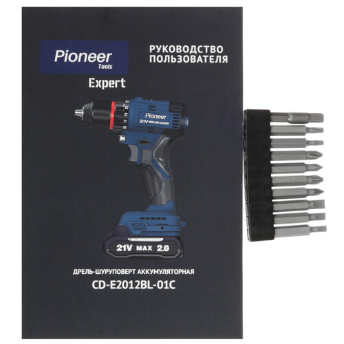 Купить Дрель-шуруповерт Pioneer CD-E2012BL-01C  9297407. Характеристики, отзывы и цены в Донецке