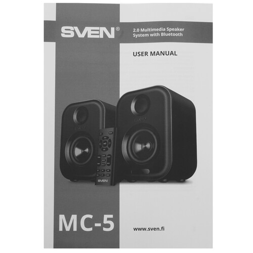 Купить Колонки SVEN MC-5 белый  9199797. Характеристики, отзывы и цены в Донецке