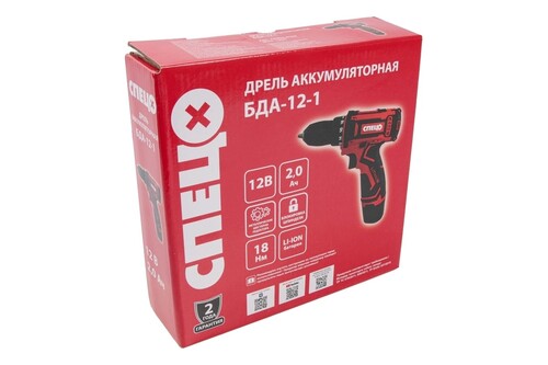 Купить Дрель-шуруповерт Спец БДА-12-1  9154723. Характеристики, отзывы и цены в Донецке
