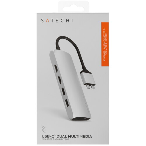 Купить Док-станция Satechi Type-C Dual Multimedia Adapter  9073218. Характеристики, отзывы и цены в Донецке