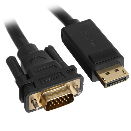 Купить Кабель однонаправленный Ugreen DisplayPort - VGA, 1.5 м  4714106. Характеристики, отзывы и цены в Донецке