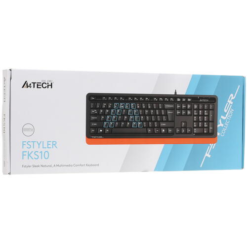 Купить Клавиатура  проводная A4Tech Fstyler FKS10  4888891. Характеристики, отзывы и цены в Донецке