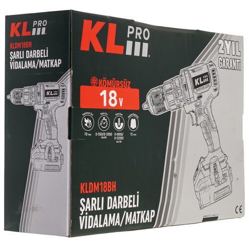 Купить Дрель-шуруповерт KLPRO KLDM18BH-20  9154000. Характеристики, отзывы и цены в Донецке