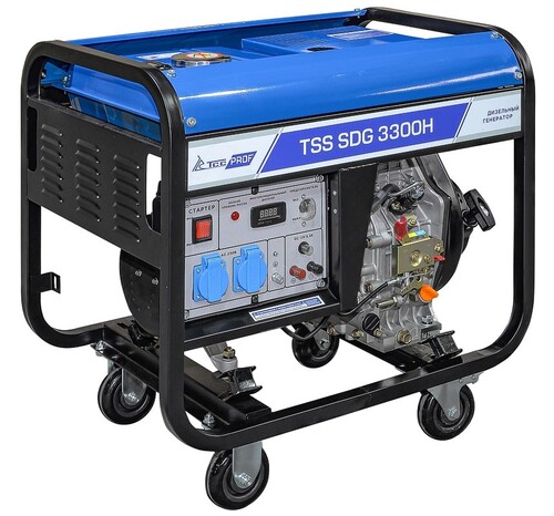 Купить Электрогенератор  дизельный  ТСС SDG 3300H  9101177. Характеристики, отзывы и цены в Донецке