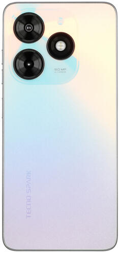 Купить 6.56" Смартфон Tecno SPARK 20C 128 ГБ белый  5437422. Характеристики, отзывы и цены в Донецке
