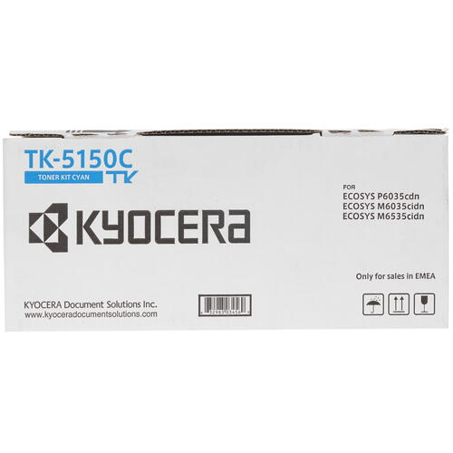 Купить Картридж лазерный Kyocera TK-5150C голубой  7973918. Характеристики, отзывы и цены в Донецке