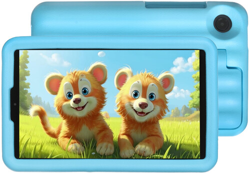 Купить 8.7" Планшет Samsung Galaxy Tab A9 Kids Edition Wi-Fi 64 ГБ голубой + стилус + чехол  5611596. Характеристики, отзывы и цены в Донецке