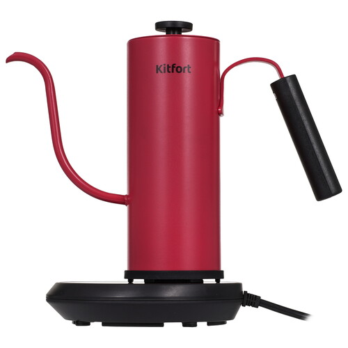 Купить Электрочайник Kitfort КТ-6759 красный  9275017. Характеристики, отзывы и цены в Донецке