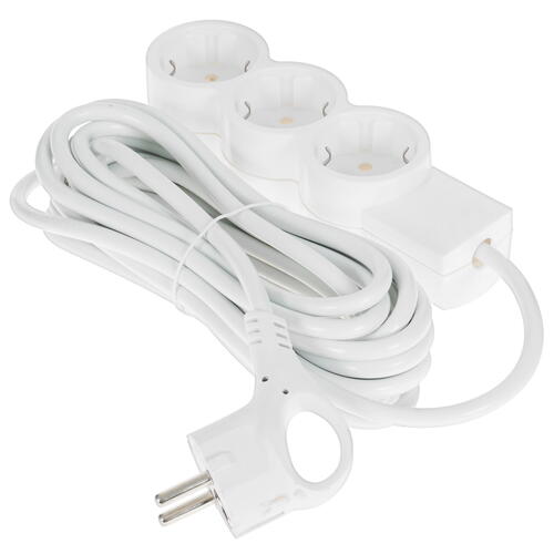 Купить Удлинитель Duwi 32006 9 белый  5081586. Характеристики, отзывы и цены в Донецке