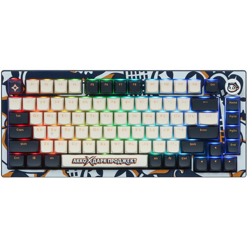 Купить Клавиатура проводная Дарк проджект x AKKO 5075S Blue [DP-KD-5075-AKK]  5462342. Характеристики, отзывы и цены в Донецке