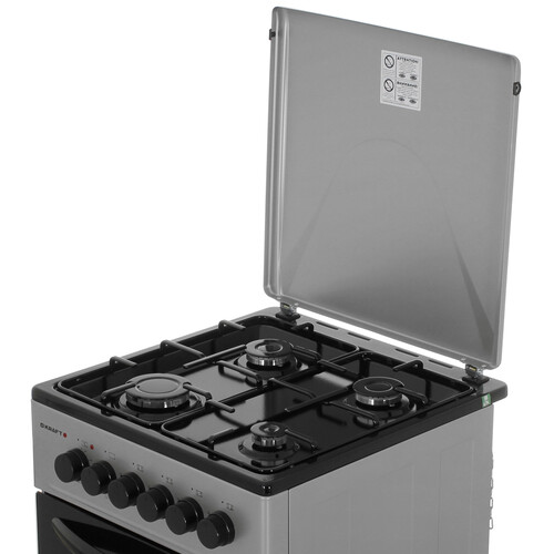 Купить Газовая плита Kraft KF-FSK5302ES серый  9130790. Характеристики, отзывы и цены в Донецке