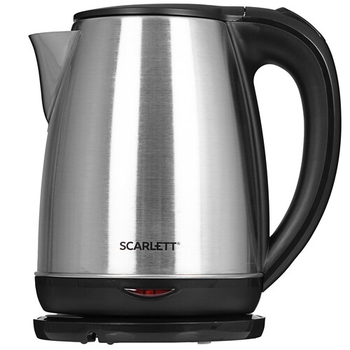 Купить Электрочайник Scarlett SC-EK21S34 серебристый  9136197. Характеристики, отзывы и цены в Донецке