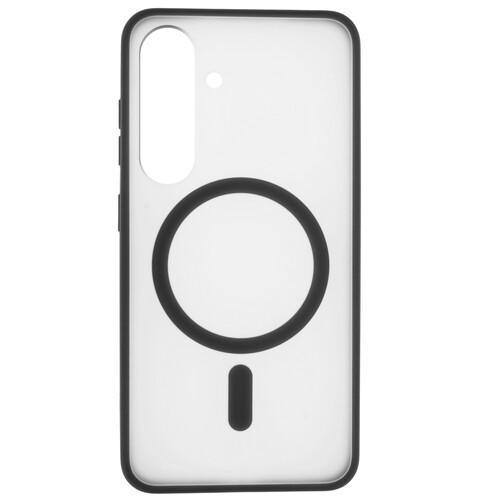 Купить Накладка  uBear Cloud Mag Case для Samsung Galaxy S25 серый/прозрачный  5617307. Характеристики, отзывы и цены в Донецке