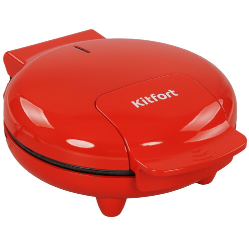 Купить Вафельница Kitfort КТ-5613 красный  9283625. Характеристики, отзывы и цены в Донецке