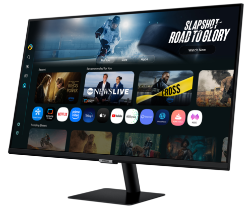 Купить 32" Смарт-монитор Samsung M7 M70F S32FM702UI черный  5629032. Характеристики, отзывы и цены в Донецке