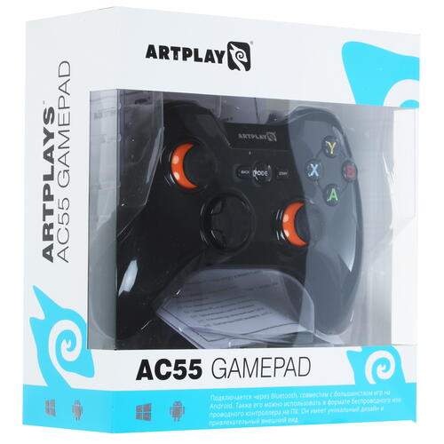 Геймпад беспроводной/проводной Artplays AC55 черный Купить Геймпад беспроводной/проводной Artplays AC55 черный  1269307. Характеристики, отзывы и цены в Донецке