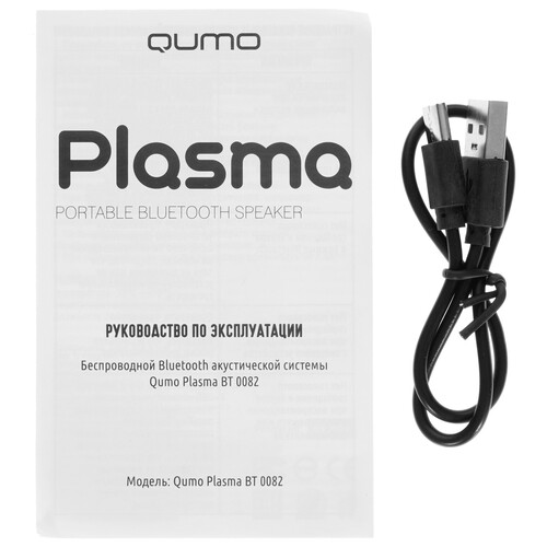 Купить Портативная колонка QUMO Plasma, черный  5423244. Характеристики, отзывы и цены в Донецке
