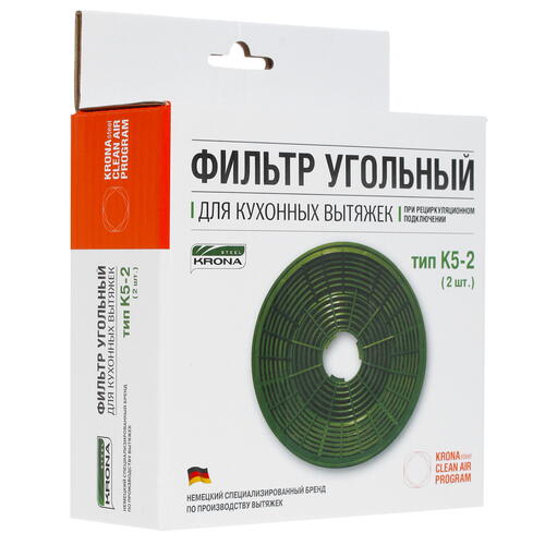 Купить Фильтр угольный KRONA K5-2  1336463. Характеристики, отзывы и цены в Донецке