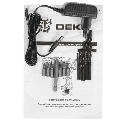 Купить Дрель-шуруповерт DEKO GCD12DU3 SET2 063-4146  5304385. Характеристики, отзывы и цены в Донецке