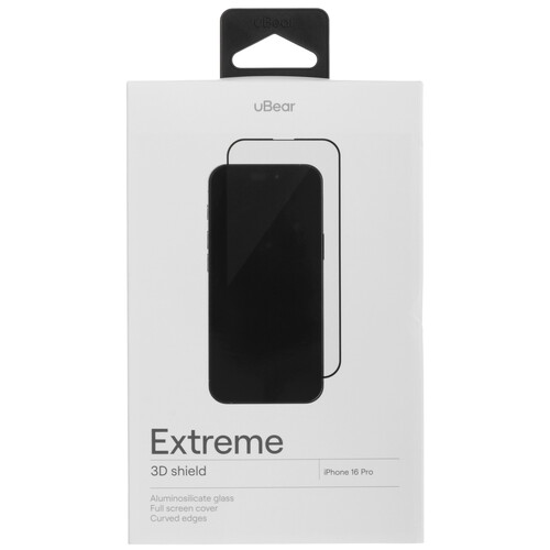 Купить Защитное стекло uBear для экрана Apple iPhone 16 Pro  5474417. Характеристики, отзывы и цены в Донецке