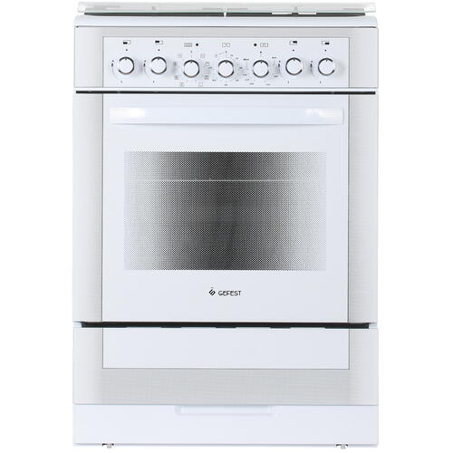Купить Комбинированная плита Gefest ПГЭ 6302-03 0040 белый  9904999. Характеристики, отзывы и цены в Донецке