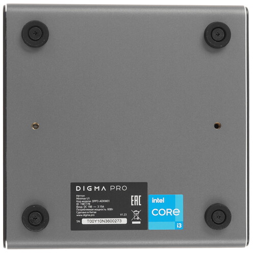 Купить Мини ПК Digma Pro Minimax U1 [DPP3-ADXW01]  5610638. Характеристики, отзывы и цены в Донецке