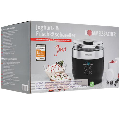 Купить Йогуртница Rommelsbacher JG 80 черный  8167948. Характеристики, отзывы и цены в Донецке