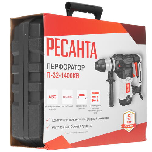 Купить Перфоратор Ресанта П-32-1400КВ  5356645. Характеристики, отзывы и цены в Донецке