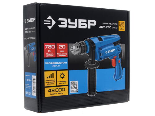 Купить Дрель  Зубр ЗДУ-780 ЭРМ2  1063359. Характеристики, отзывы и цены в Донецке