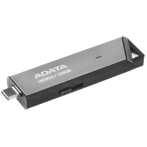 Купить Память OTG USB Flash 128 ГБ ADATA Elite UE800 [AELI-UE800-128G-CSG]  5077621. Характеристики, отзывы и цены в Донецке