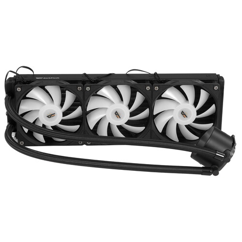 Купить Система охлаждения DarkFlash Radiant DCS 360 черная  5482463. Характеристики, отзывы и цены в Донецке