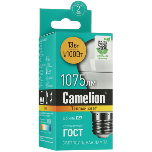 Купить Лампа светодиодная Camelion 12045  5644327. Характеристики, отзывы и цены в Донецке
