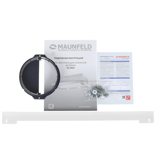 Купить Вытяжка телескопическая MAUNFELD VS FAST (GLASS) 60 белый/белый  8154893. Характеристики, отзывы и цены в Донецке