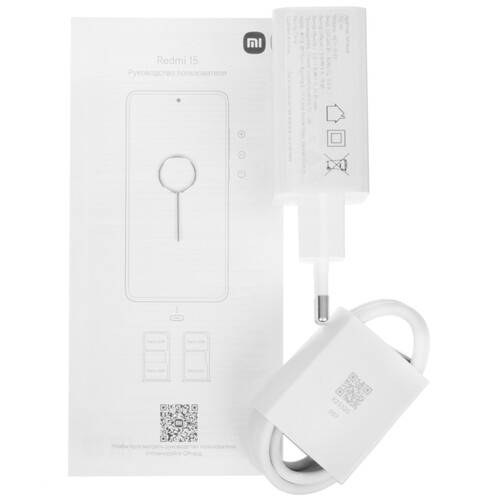 Купить 6.9" Смартфон Xiaomi REDMI 15 256 ГБ серый  5634782. Характеристики, отзывы и цены в Донецке