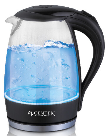Купить Электрочайник Centek CT-0042 черный  1113429. Характеристики, отзывы и цены в Донецке
