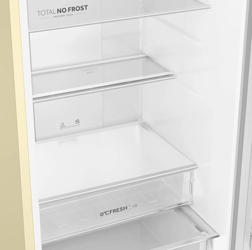 Купить Холодильник с морозильником   Haier CEF536CCG бежевый  9291523. Характеристики, отзывы и цены в Донецке
