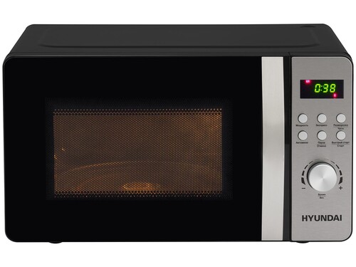 Купить Микроволновая печь Hyundai HYM-D2074 черный  9135688. Характеристики, отзывы и цены в Донецке