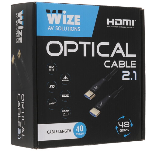 Купить Кабель однонаправленный Wize HDMI - HDMI, 40 м  9197558. Характеристики, отзывы и цены в Донецке