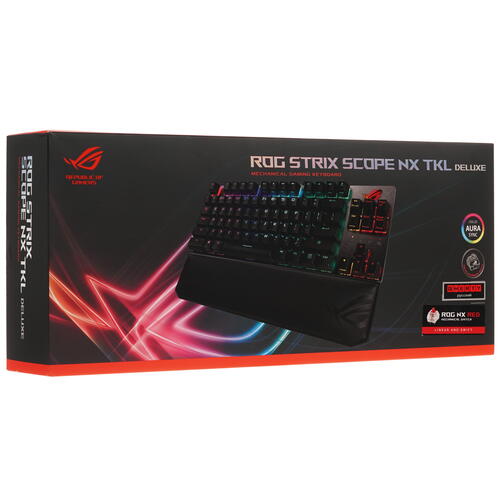 Купить Клавиатура  проводная ASUS ROG Strix Scope NX TKL Deluxe  5417131. Характеристики, отзывы и цены в Донецке