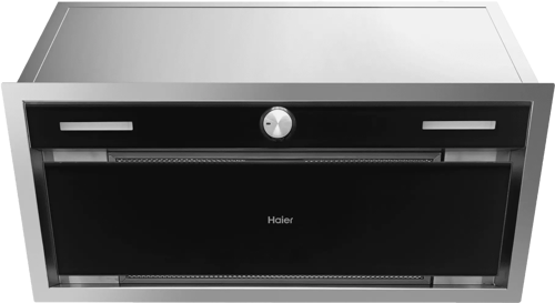 Купить Вытяжка полновстраиваемая Haier HVX-BI664GB черный/серебристый  9123802. Характеристики, отзывы и цены в Донецке