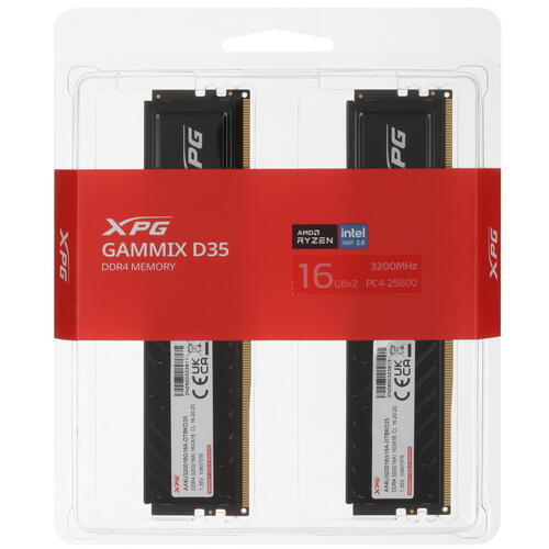 Купить Оперативная память ADATA XPG GAMMIX D35 [AX4U320016G16A-DTBKD35] 32 ГБ  5422784. Характеристики, отзывы и цены в Донецке