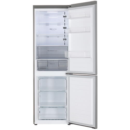 Купить Холодильник с морозильником  LG GC-B459MLWM серый  5436995. Характеристики, отзывы и цены в Донецке